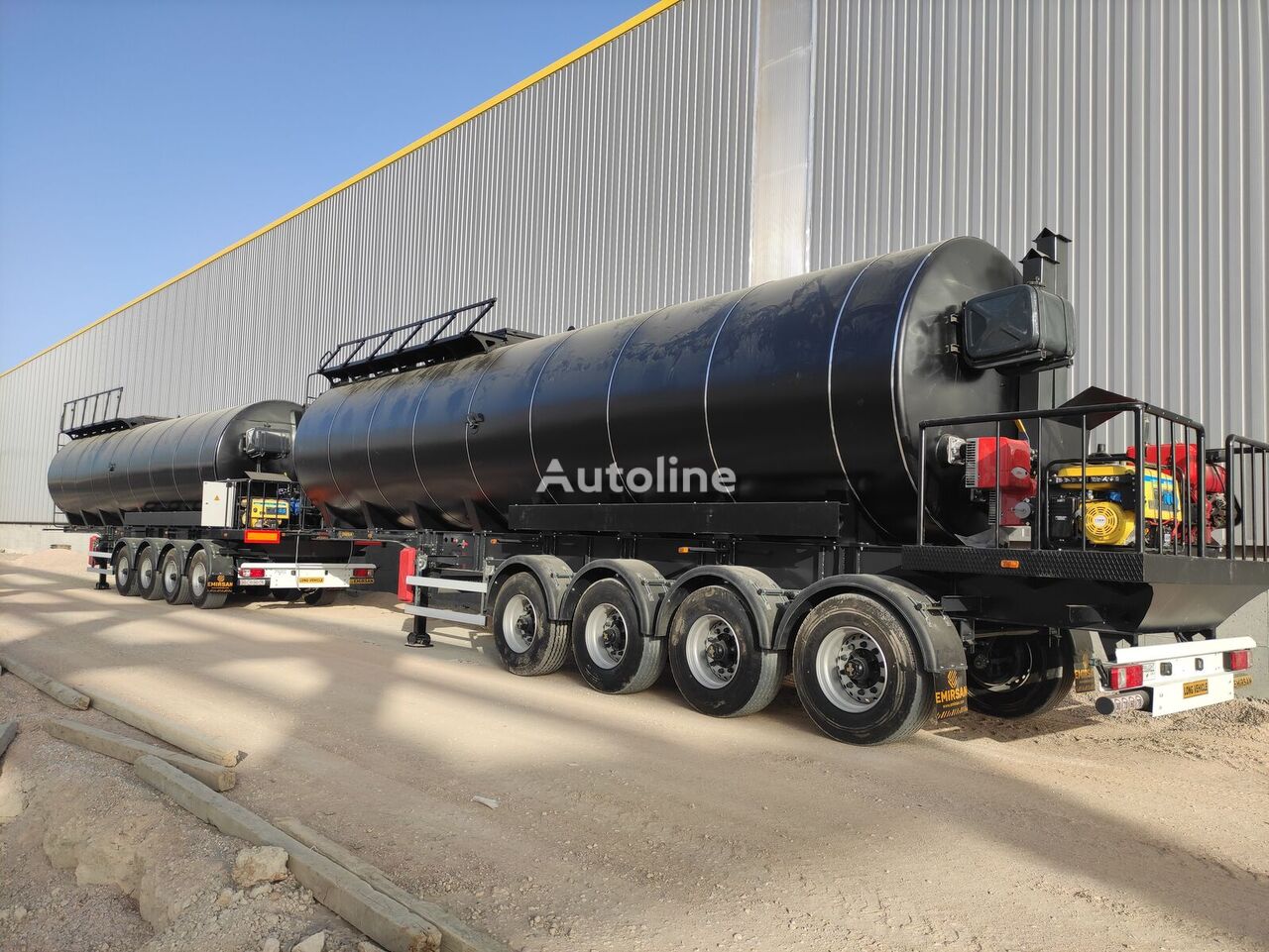 нови цистерна за битумен Emirsan 2024 Brand New Asphalt Tanker with Heating System