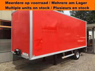 камион фургон Pacton BE Oplegger Gesloten Trailer Bakwagen Koffer Laadklep Dhollandia
