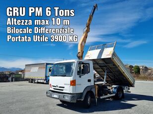 камион кипер NISSAN Atleon 165 Ribaltabile + Gru