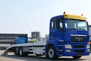 камион за транспорт на возила MAN TGS 26.400 6x2 Csörlővel és rámpával