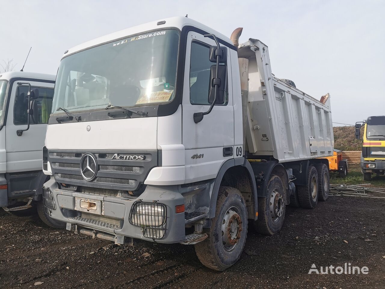 камион кипер Mercedes-Benz Actros 4141 K