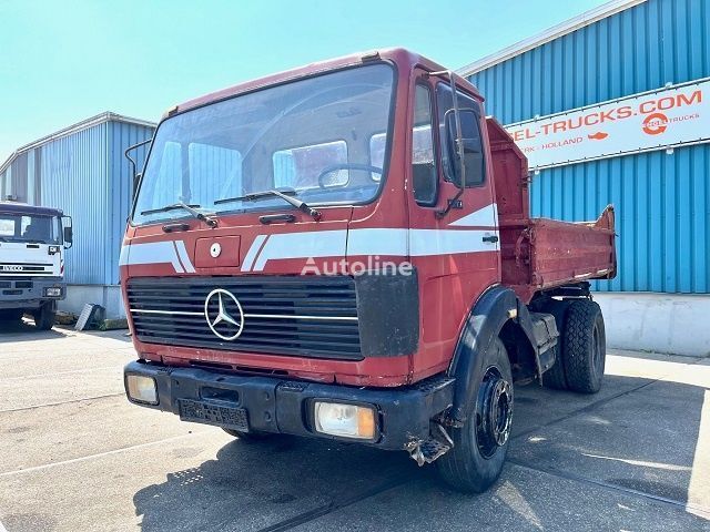 камион кипер Mercedes-Benz SK 1213 FULL STEEL MEILLER KIPPER (MANUAL GEARBOX / FULL STEEL S