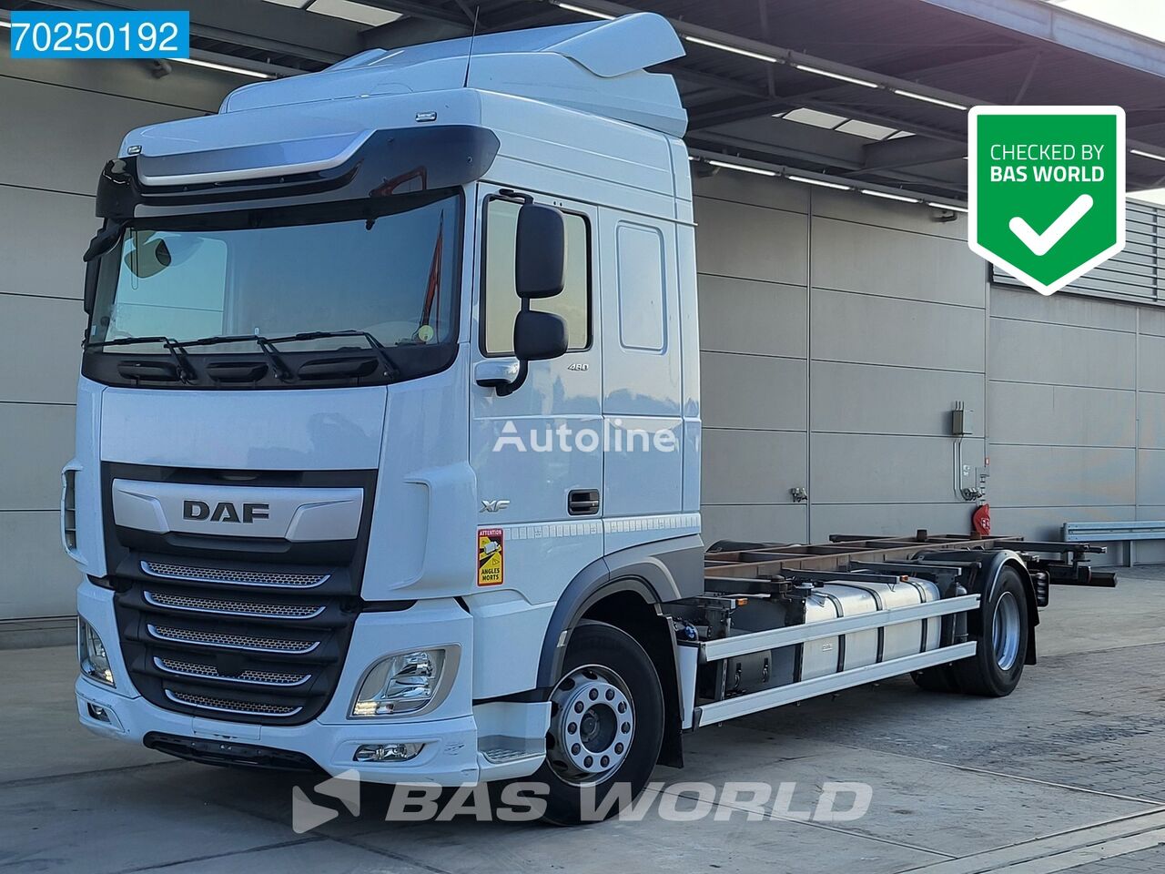 камион-контејнер DAF XF 480 4X2 Retarder SC ACC Euro 6