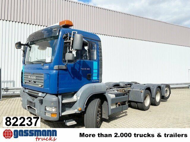 камион-шасија MAN TGA 35.480 8x4-4 BL, Lift-/Lenkachse