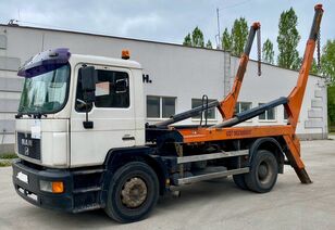 камион со автоподигнувач на контејнер MAN 18.260 lift dumper for containers 4x2 MANUAL FULL RESOR