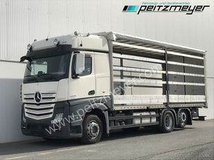камион со церада Mercedes-Benz Actros  2545 LL Pritsche, Klima, Standklima, PPC, EU 6 MP 4 - Ed