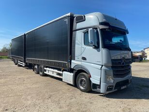 камион со церада Mercedes-Benz Actros 2548 + Wecon 7,7 m