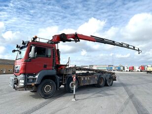 камион со кука за подигање товар MAN TGS 35.440 8x4 Fassi F245A (2017)