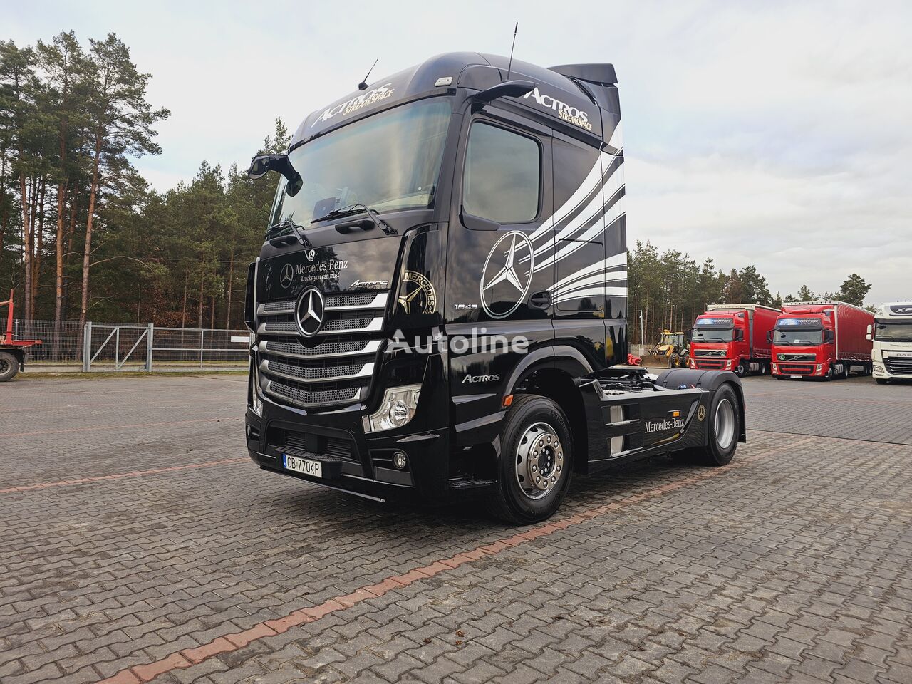 камион влекач Mercedes-Benz ACTROS 1843 RETARDER / STREAM SPACE / EURO 6 / 2019 ROK / STANDA
