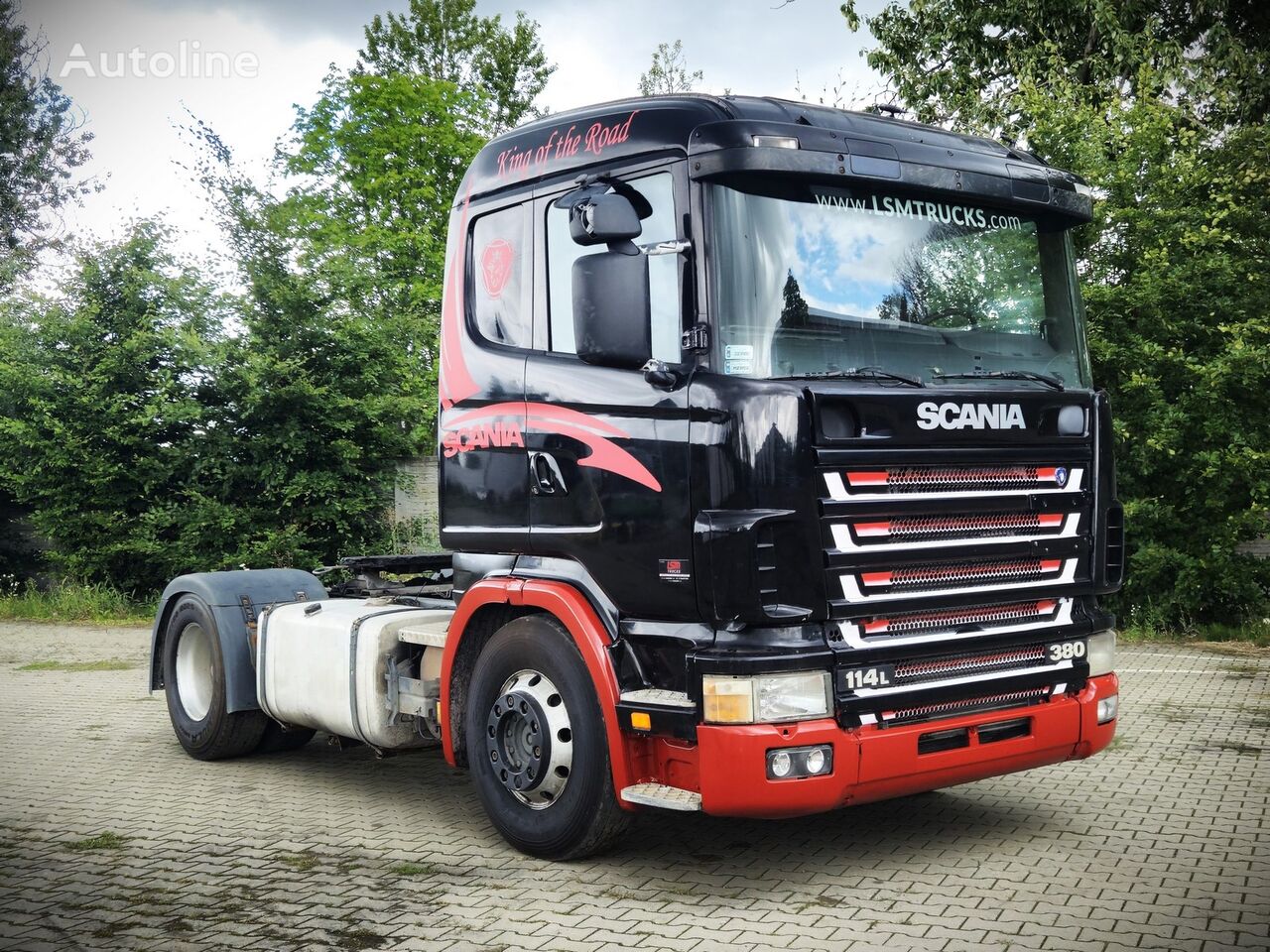 камион влекач Scania 114L 380