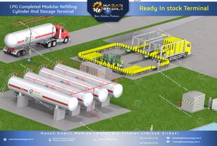 камион за транспорт на гас LPG Modular Refilling Plant Cylinder gas