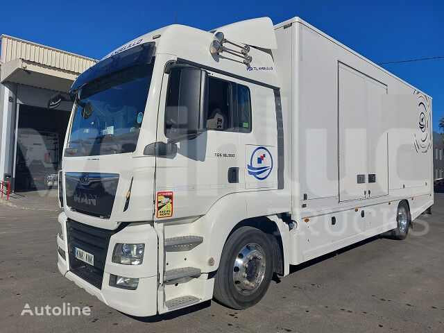 камион за транспорт на возила MAN TGL 18.360