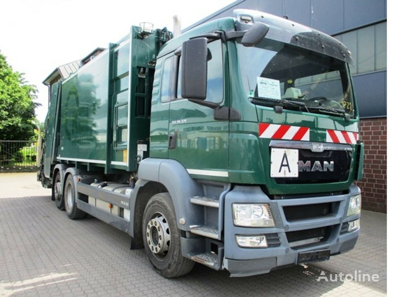 камион за ѓубре MAN 26.320 TGS Zöller Medium XXL Zöller 179 Waage