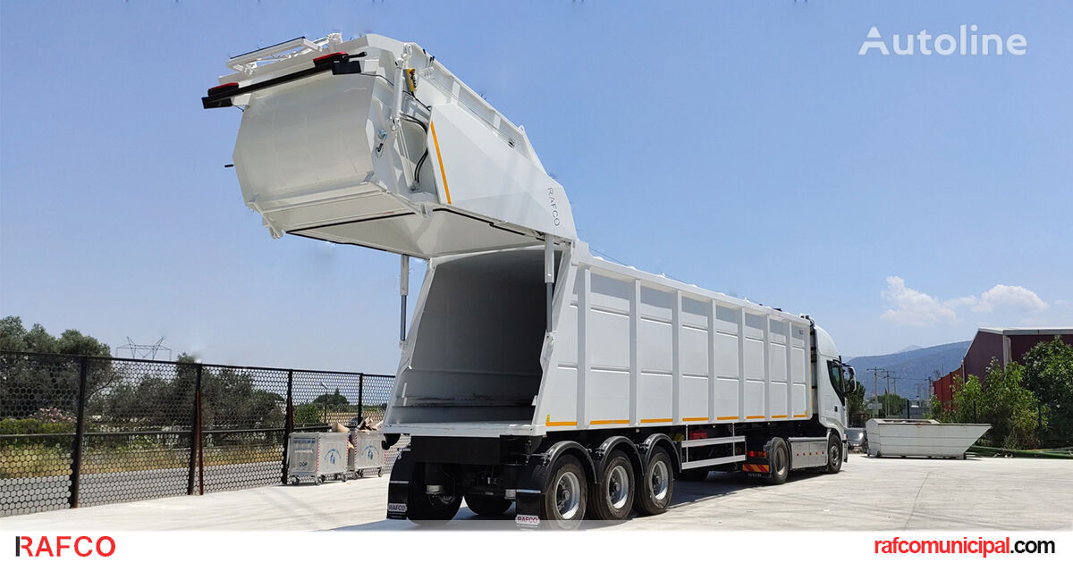 нови камион за ѓубре Rafco X-TPress Compactor