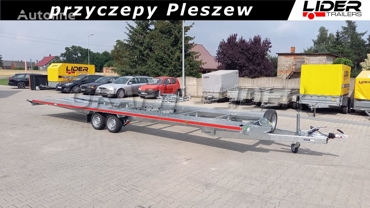приколка за транспорт на возила TEMARED TM-270. Car 8021 2S, 800x216cm, laweta do 2 pojazdów, 2 osiowa