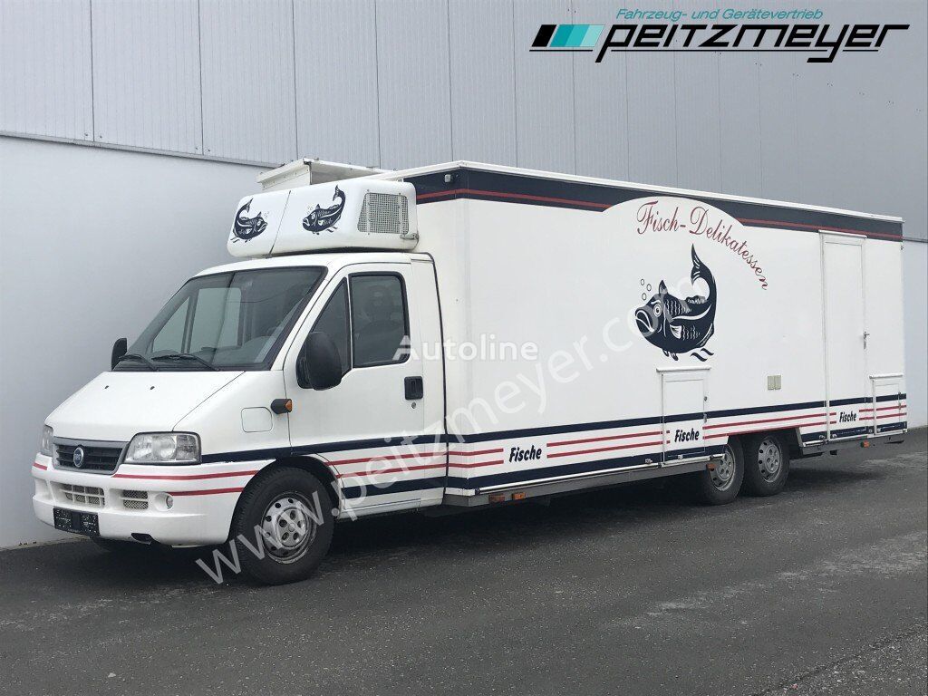 продавница на камион IVECO (I) Ducato  Verkaufswagen 6,5 m - Motor neu vor 21 TKM + Kühlthe