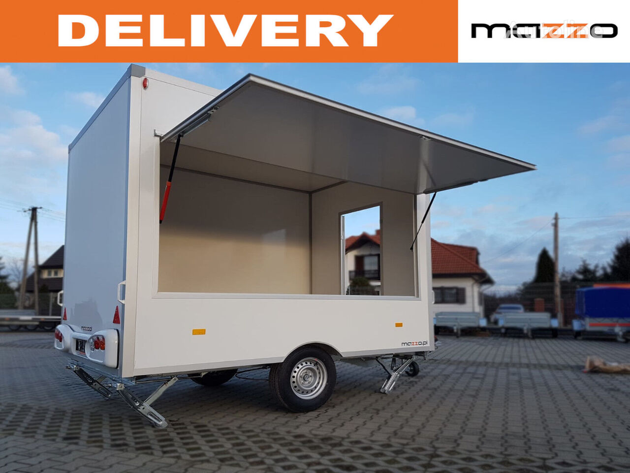 нови продавница приколка Niewiadów CATERING TRAILER H13302H Verkaufsanhänge