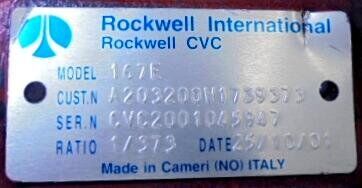 диференцијал Rockwell 167E 11X41 за камион IVECO 391E 12.35