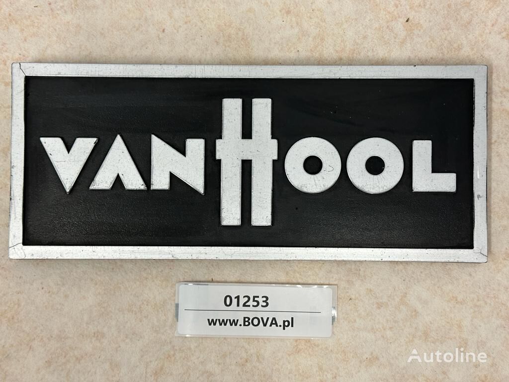 друг резервен дел на каросерија Emblemat, logo VanHool за автобус Van Hool